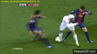 Pepe clash with Busquets [Barcelona vs Real Madrid 1-3] (26/2/2013) Fight Video - HD