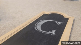 Chalkboard Calligraphy