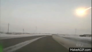 Resultado de imagem para meteoro gif russia
