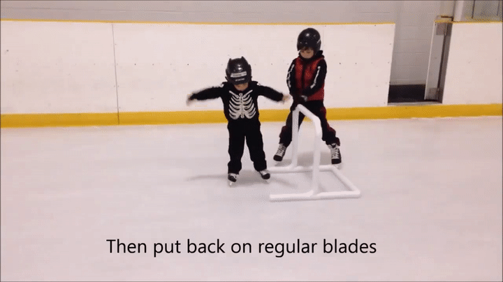 4 year old without Balance Blades