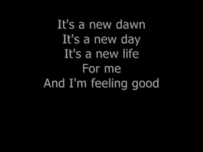 Feeling Good Nina Simone Lyrics On Make A Gif