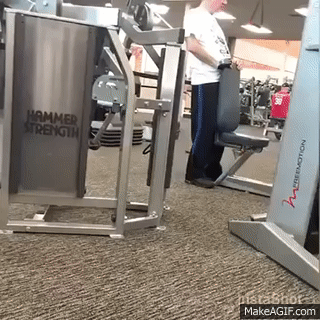 Funniest Workout - Neck Day At The Gym on Make a GIF