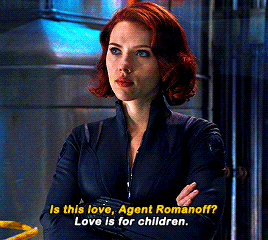 starkked:Natasha Romanoff in The Avengers (2012) on Make a GIF