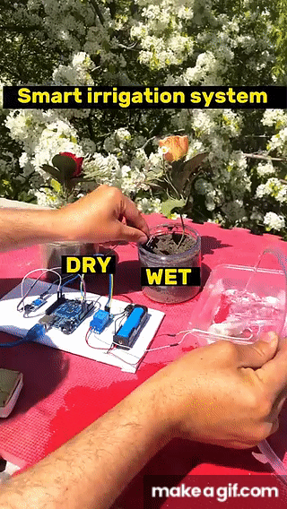 Arduino Smart Irrigation System || DIY Arduino plant watering system # ...
