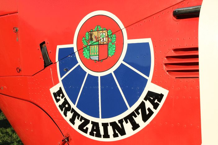 #Helicóptero de la #Ertzaintza en @GaleaChallenge