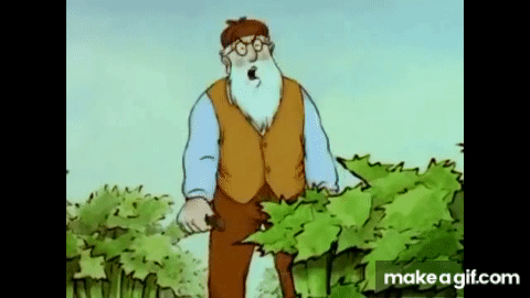 Peter Rabbit loses his shoe on Make a GIF