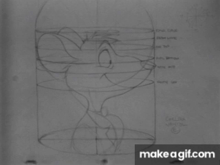Full Head Rotation Animation Sheridan Animation Assignment - Head Rotation on Make a GIF