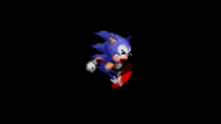 Unused Sonic sneezing sprite from Sonic 1 on Make a GIF