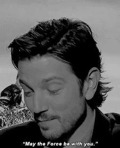 Emilieblunt Star Wars Quotes In Spanish With Diego Luna On Make A Gif