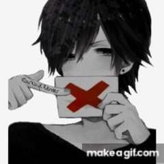 Sad Anime Gifs on Make a GIF