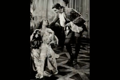 Dolores Costello and John Barrymore on Make a GIF