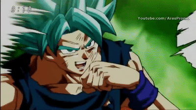 Goku Super Saiyan Blue VS Jiren [Dragon Ball Super Episode 109 - 1 hour  special] on Make a GIF