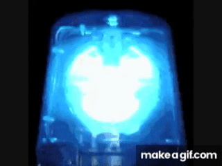 Polizei Sirene mit Blaulicht (Handy) on Make a GIF