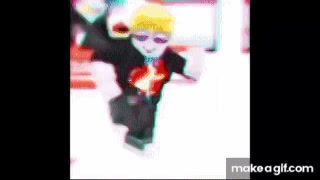 Roblox Noob dancing to the less i know the better on Make a GIF