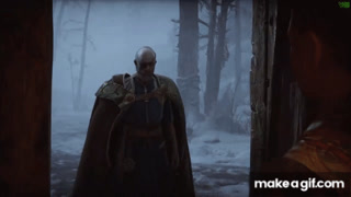 God of War Ragnarok - Kratos Meets Odin + Thor on Make a GIF