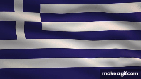 Greece Waving Flag Animation | 8k Ultra HD | Flags of the World on Make ...