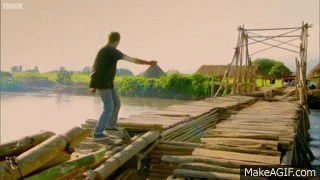 I forhold antenne komfort Crossing The Bridge - Top Gear - Series 21 Burma Special - BBC on Make a GIF