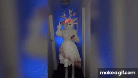 The most CURSED costume I've ever made on Make a GIF