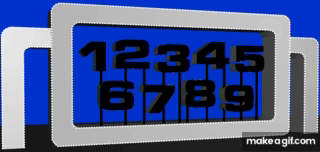 My BIG NUMBERS GIF Image on Make a GIF