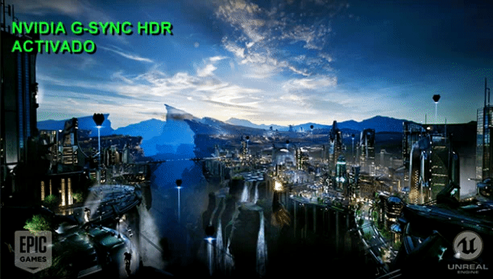 NVIDIA G-SYNC HDR Demo