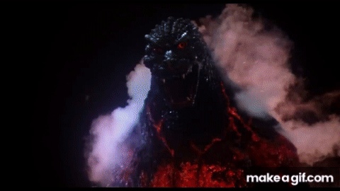 Godzilla vs Destoroyah: The end of Godzilla and Rebirth of Junior - BluRay  on Make a GIF