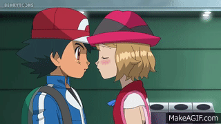 Ash And May Kiss