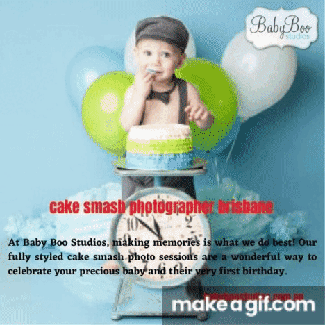 cake smash photographer brisbane on Make a GIF