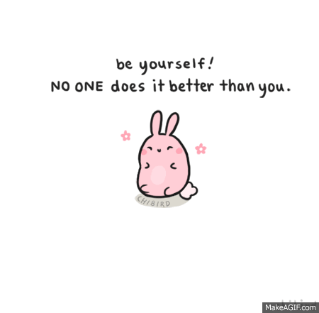 ♡ Be Positive ♡ — I just had to turn this into a gif Image is from