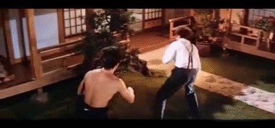 Bruce Lee Fight Scenes Fist of Fury 4 on Make a GIF
