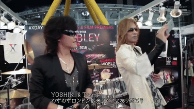 X Japan Yoshiki Toshi Special Showcase Live In London On Make A Gif