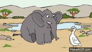 Sminky Shorts: Elephant on Make a GIF