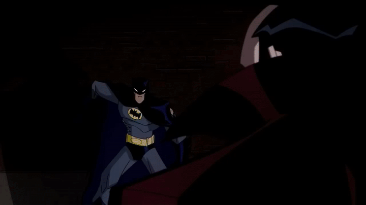 Batman vs Dracula on Make a GIF