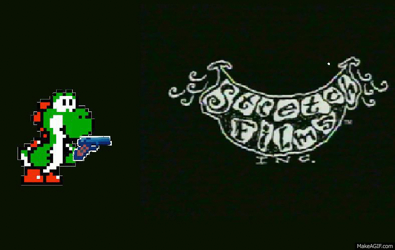 Yoshi vs stretch films inc on Make a GIF