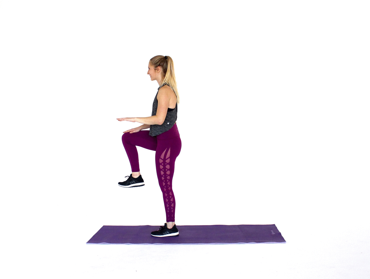 High Knees Exercise Gif High Knees Exercise Gif