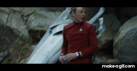 Star Trek Beyond - Jaylah Saves Scotty on Make a GIF