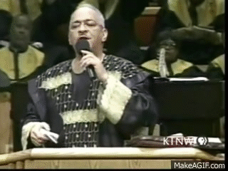 Rev. Wright; God Damn America - Long Version - Obama Preacher Rant on Make  a GIF