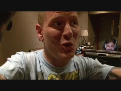 Corey Taylor performing Miracles --funny-- on Make a GIF