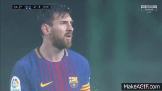 Lionel Messi Stunning Free Kick Goal Vs Real Sociedad Hd On Make A Gif