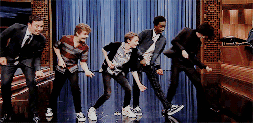 Dancing into the weekend like… on Make a GIF