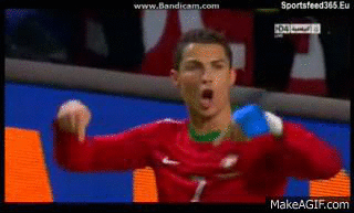 Cristiano Ronaldo hammer : r/gif