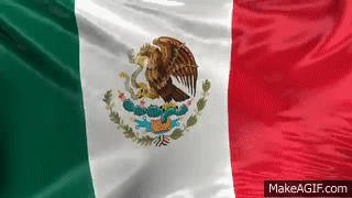 Free Looping Animation - Flag of Mexico on Make a GIF