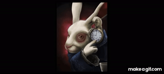 Time Is Up Rabbit Gif Rabbit on Make a GIF