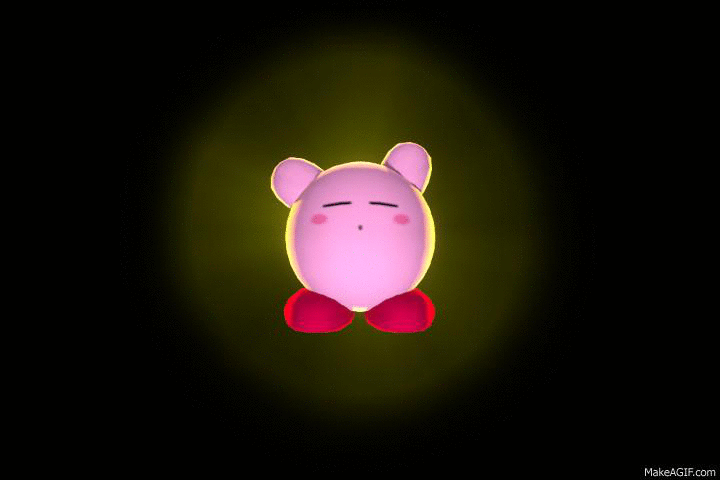 Kirby 64 electric field on Make a GIF Hypernova Kirby