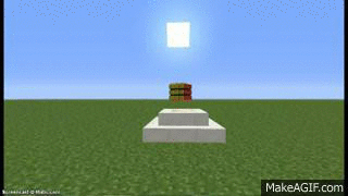 Rotating Rubiks Cube MC on Make a GIF