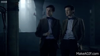 Two Doctors are better than one - Doctor Who - Almost People - Series 6 -  BBC on Make a GIF
