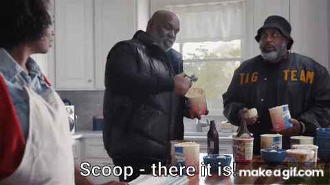 Tag Team Helps With Dessert - GEICO Insurance - Scoop - there it is! on Make a GIF