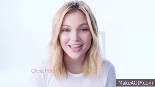 Beautiful Olivia Holt, Clear Skin - Neutrogena Light Therapy Acne Mask
