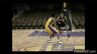 Amazing Playoff Moments: Kobe Alley Oop to Shaq on Make a GIF