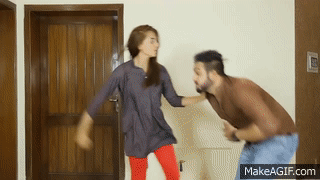 Best Husband wife funny video - Never cancel outing with your wife - Husband  Wife Clip on Make a GIF