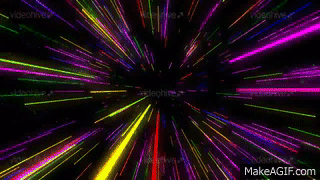 Colorful Neon Stripes Lines 4k Vj Loop Background on Make a GIF